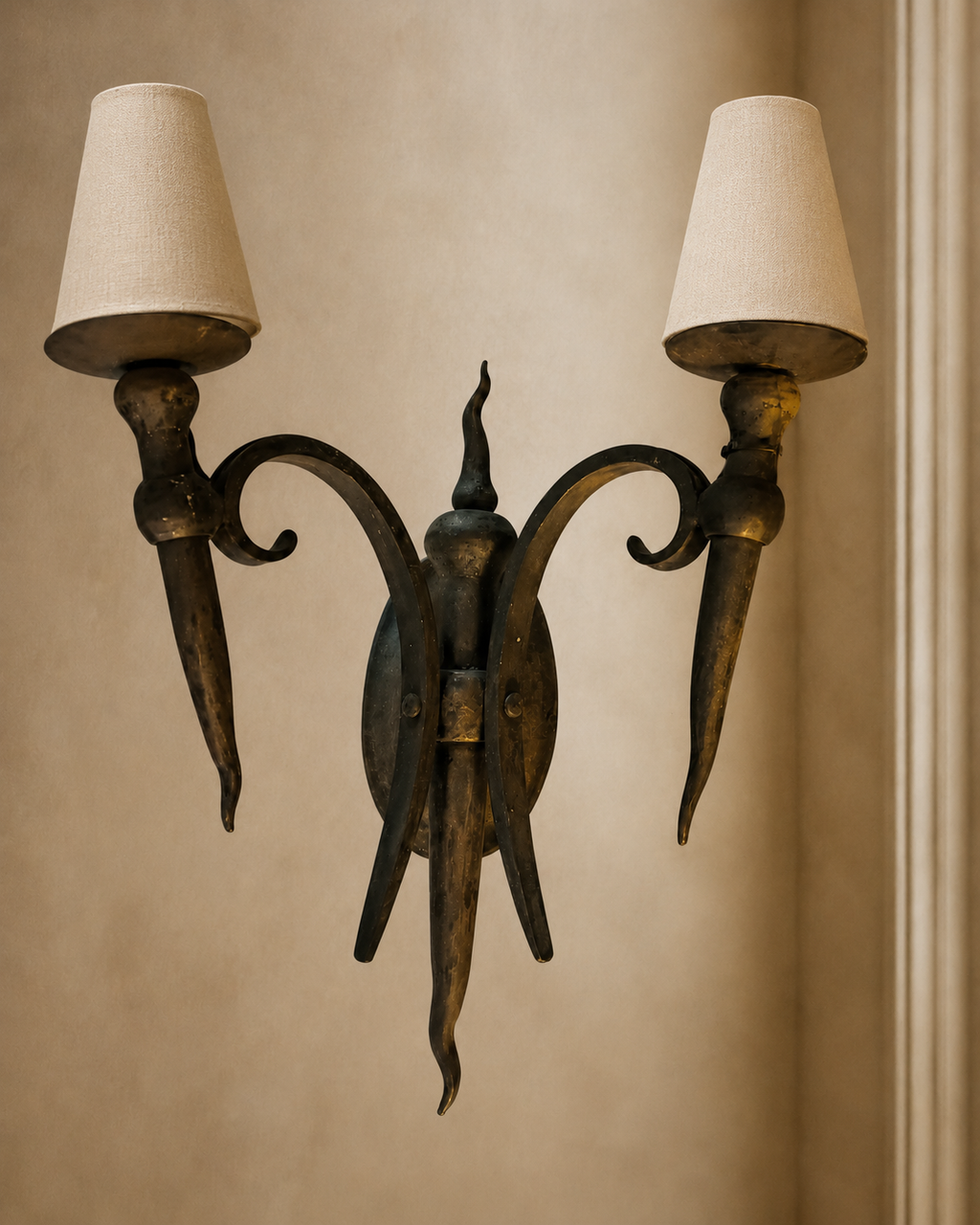 Wrought-Iron Wall Sconce – Sold Individually – product image 1
