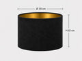 Black lampshade – Etsy image 2