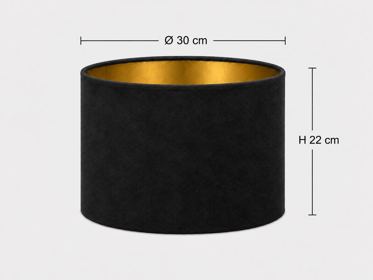 Black lampshade – Etsy image 2