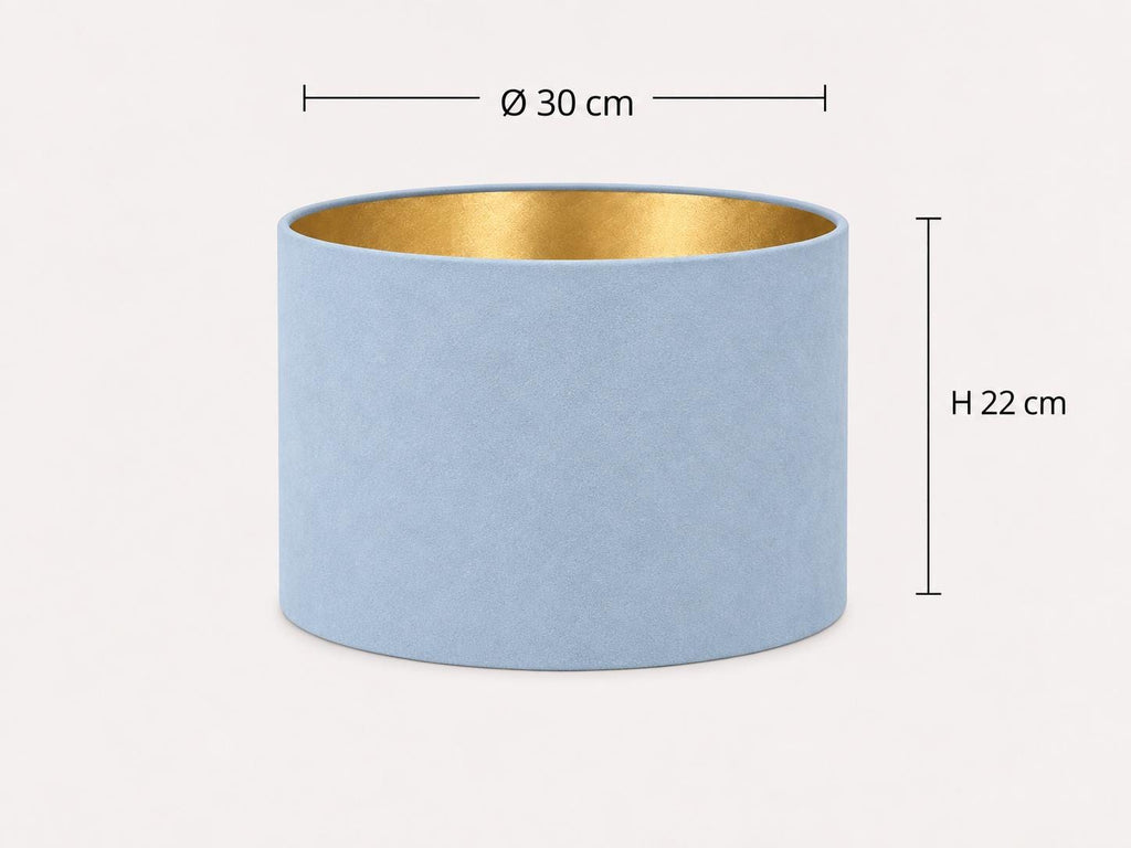 Sugar Paper Blue lampshade – Etsy image 2