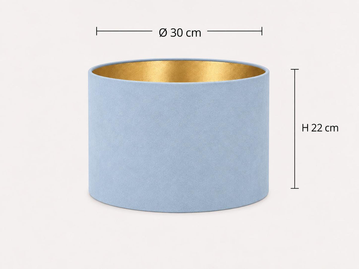 Sugar Paper Blue lampshade – Etsy image 2