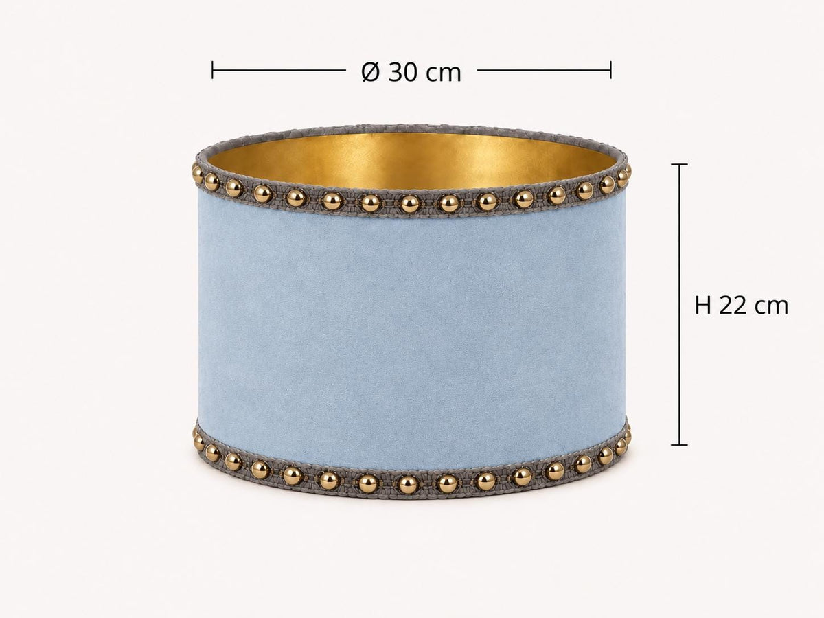Sugar Paper Blue lampshade – Etsy image 3