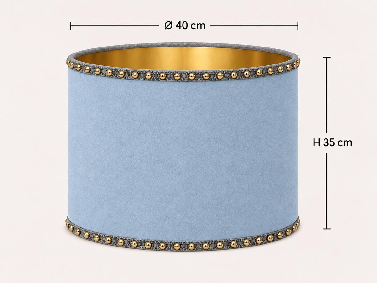 Sugar Paper Blue lampshade – Etsy image 5