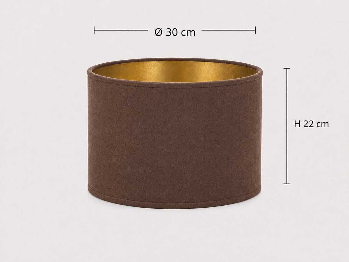 Brown lampshade – Etsy image 3