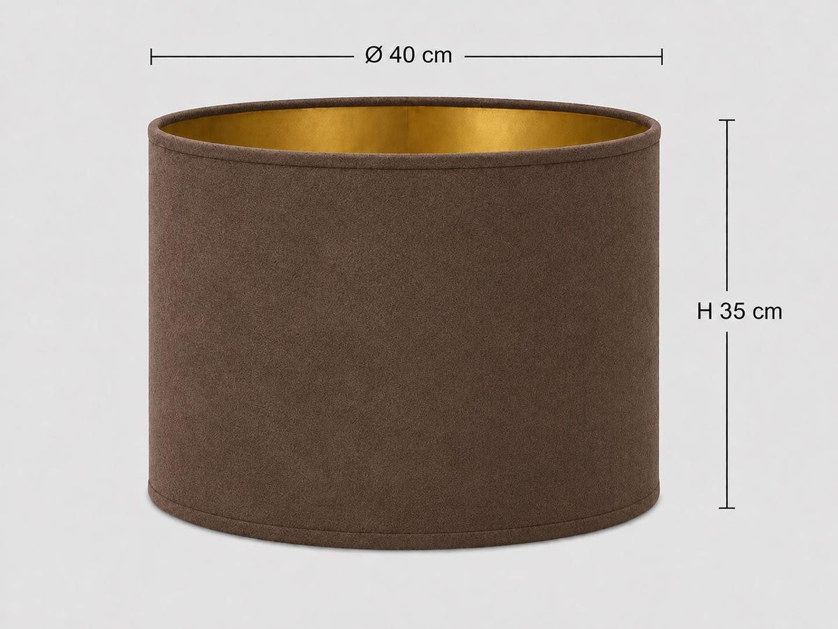Brown lampshade – Etsy image 4