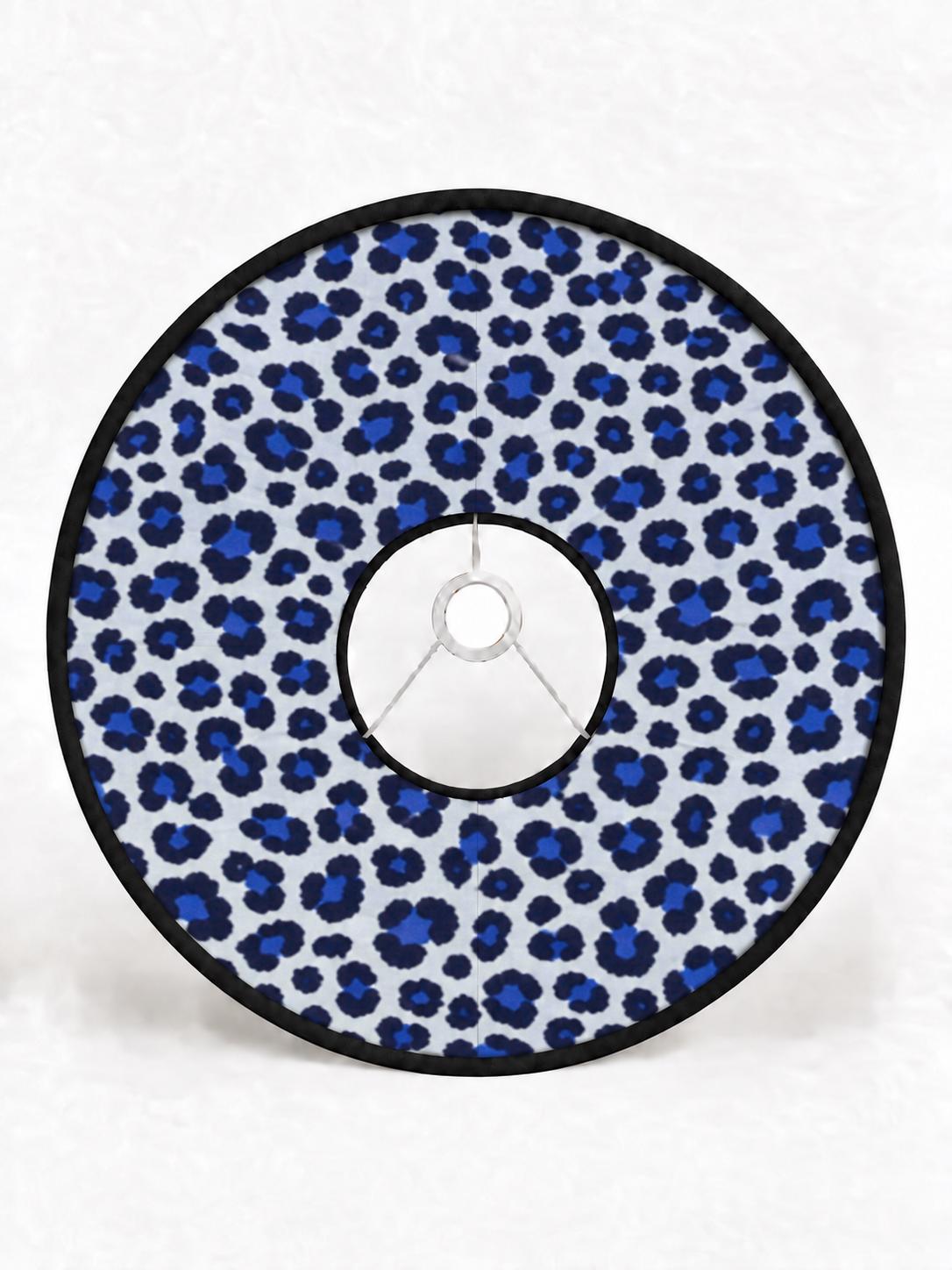 Double-Sided Suede-Effect Microfibre & Leopard Print Lampshade | 4 Colourways | 2 Tapered Shapes | Handmade in Italy