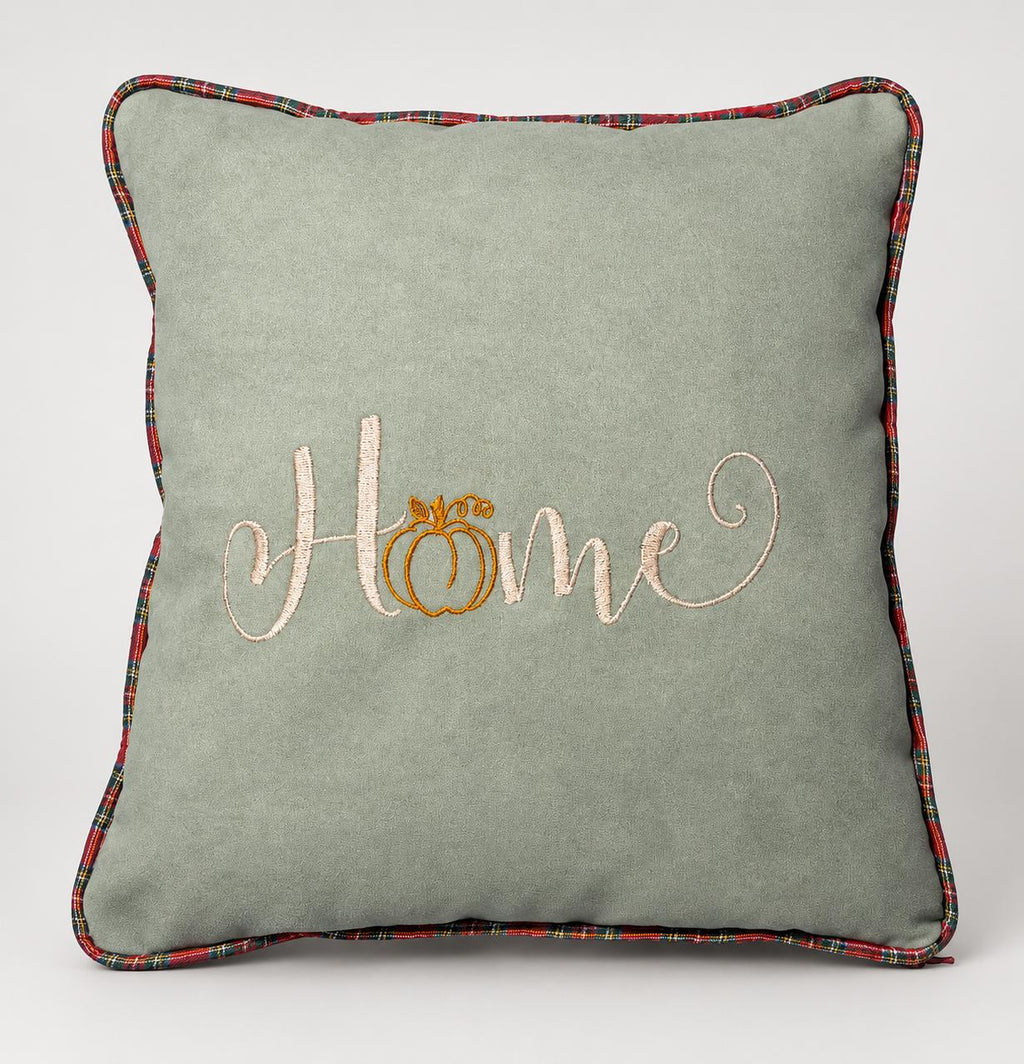 Mint green embroidered cushions – Etsy image 2
