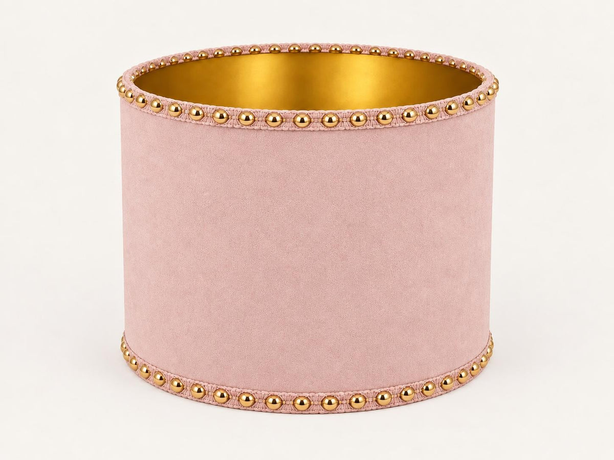 Powder pink lampshade – Etsy image 1