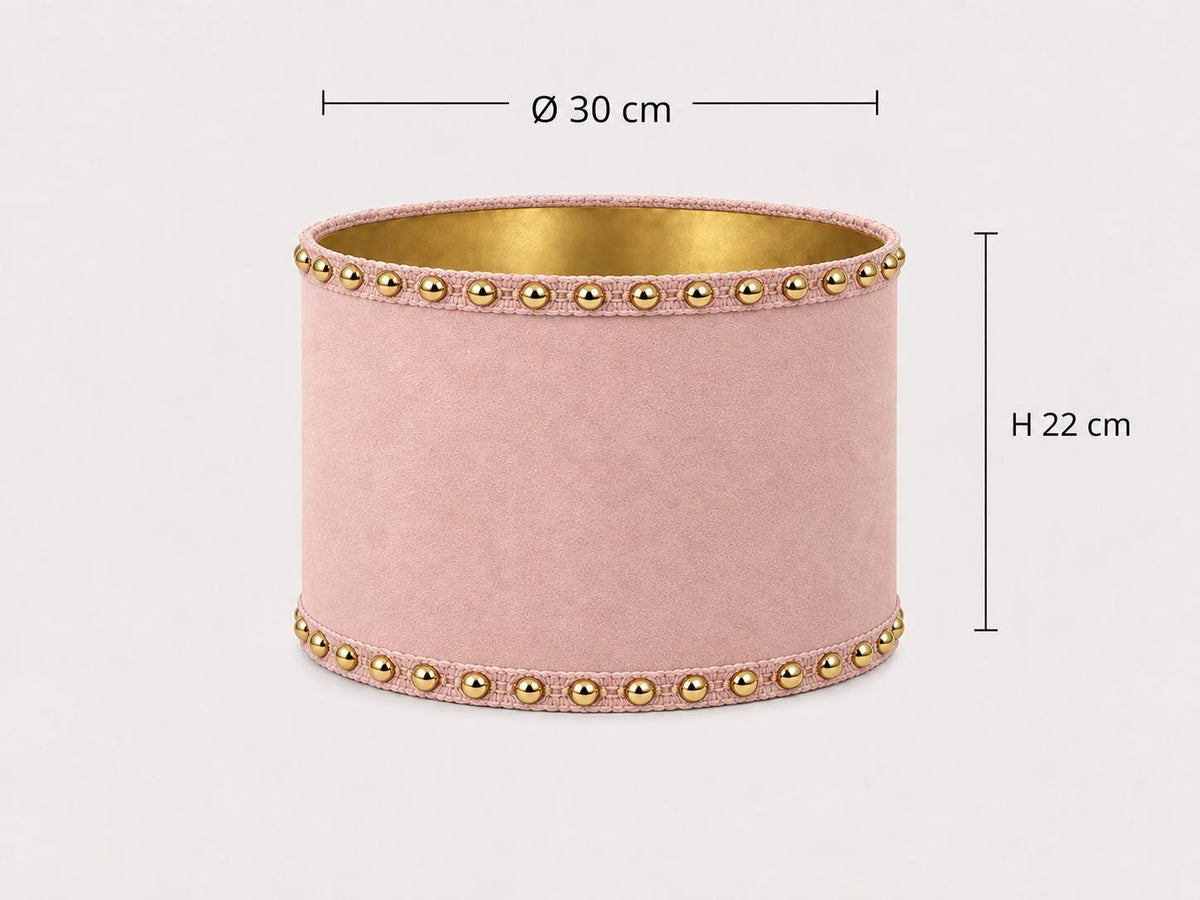 Powder pink lampshade – Etsy image 5