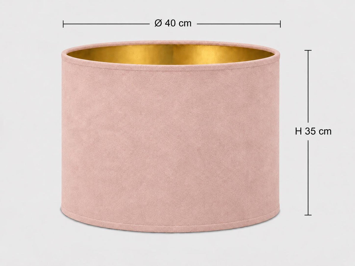 Powder pink lampshade – Etsy image 6
