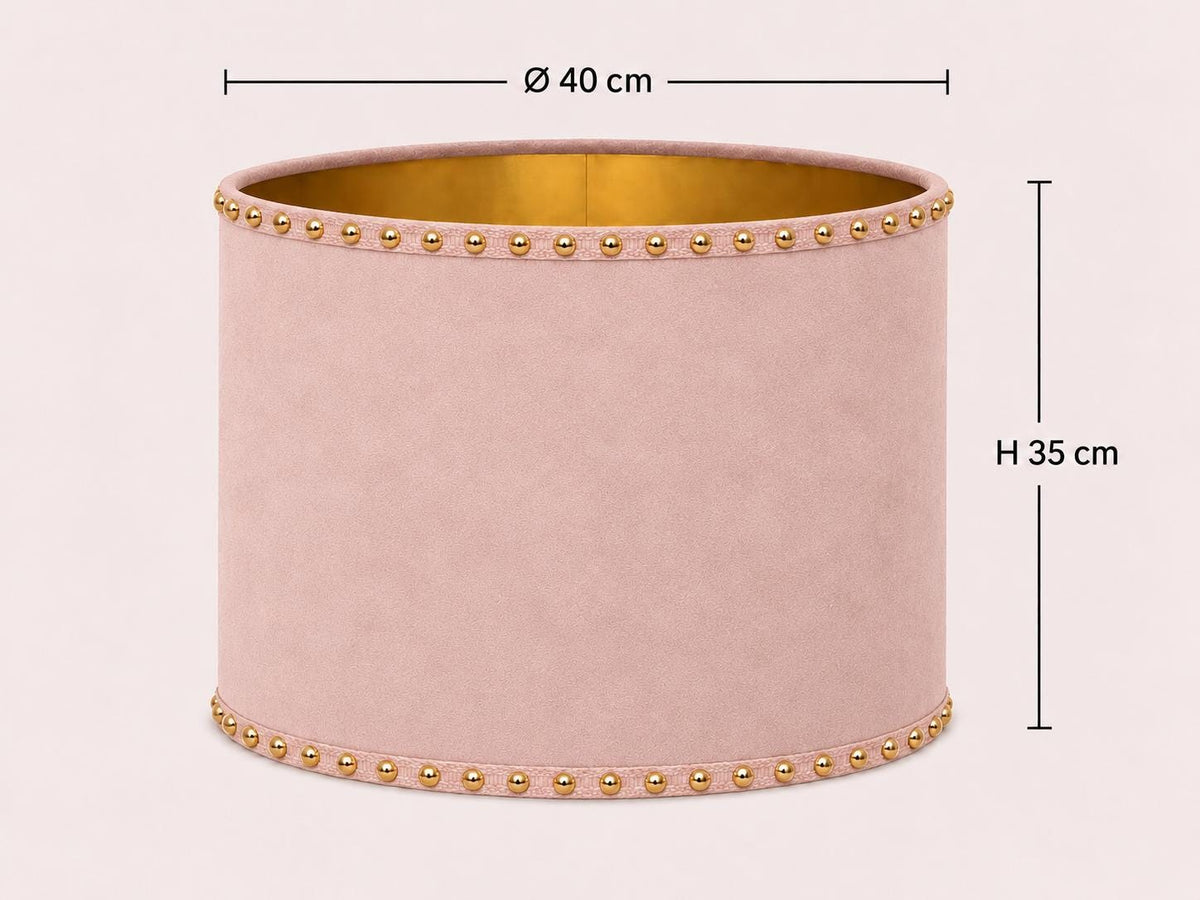 Powder pink lampshade – Etsy image 7