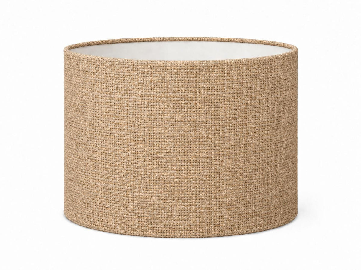 Natural Indian Jute Lampshade – Handmade in Italy — product image 1