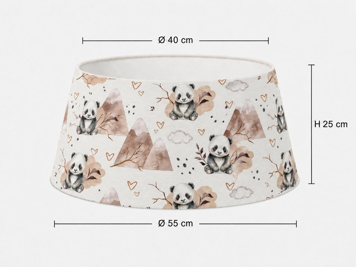 Panda Nursery Lampshade – Handmade in Italy – image 13