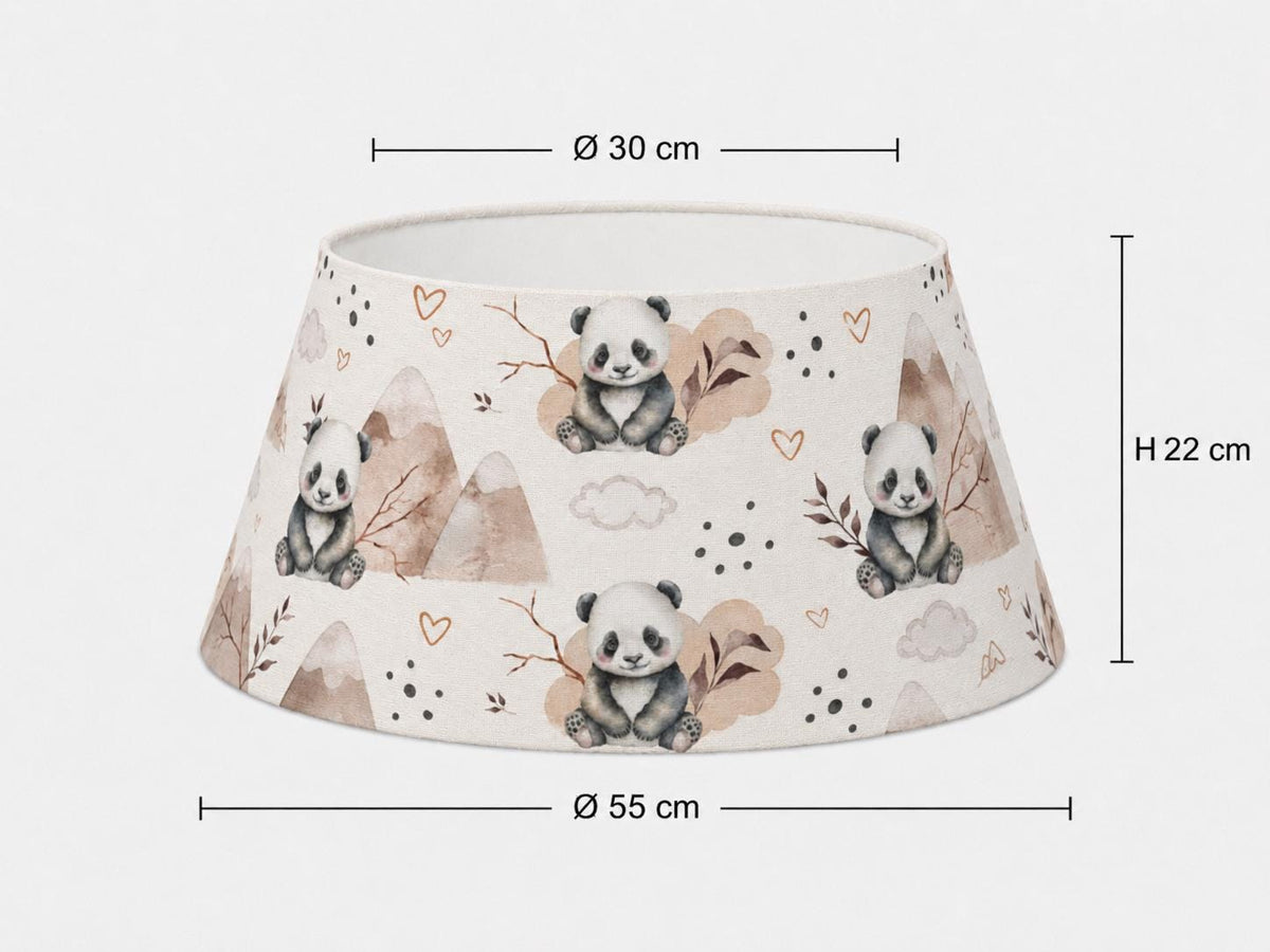 Panda Nursery Lampshade – Handmade in Italy – image 11