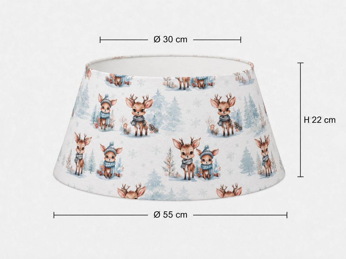 Woodland Deer Children’s Lampshade – Made in Italy – image 11