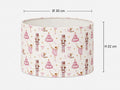 Pink Nutcracker Ballet Kids’ Lampshade – Made in Italy – image 2