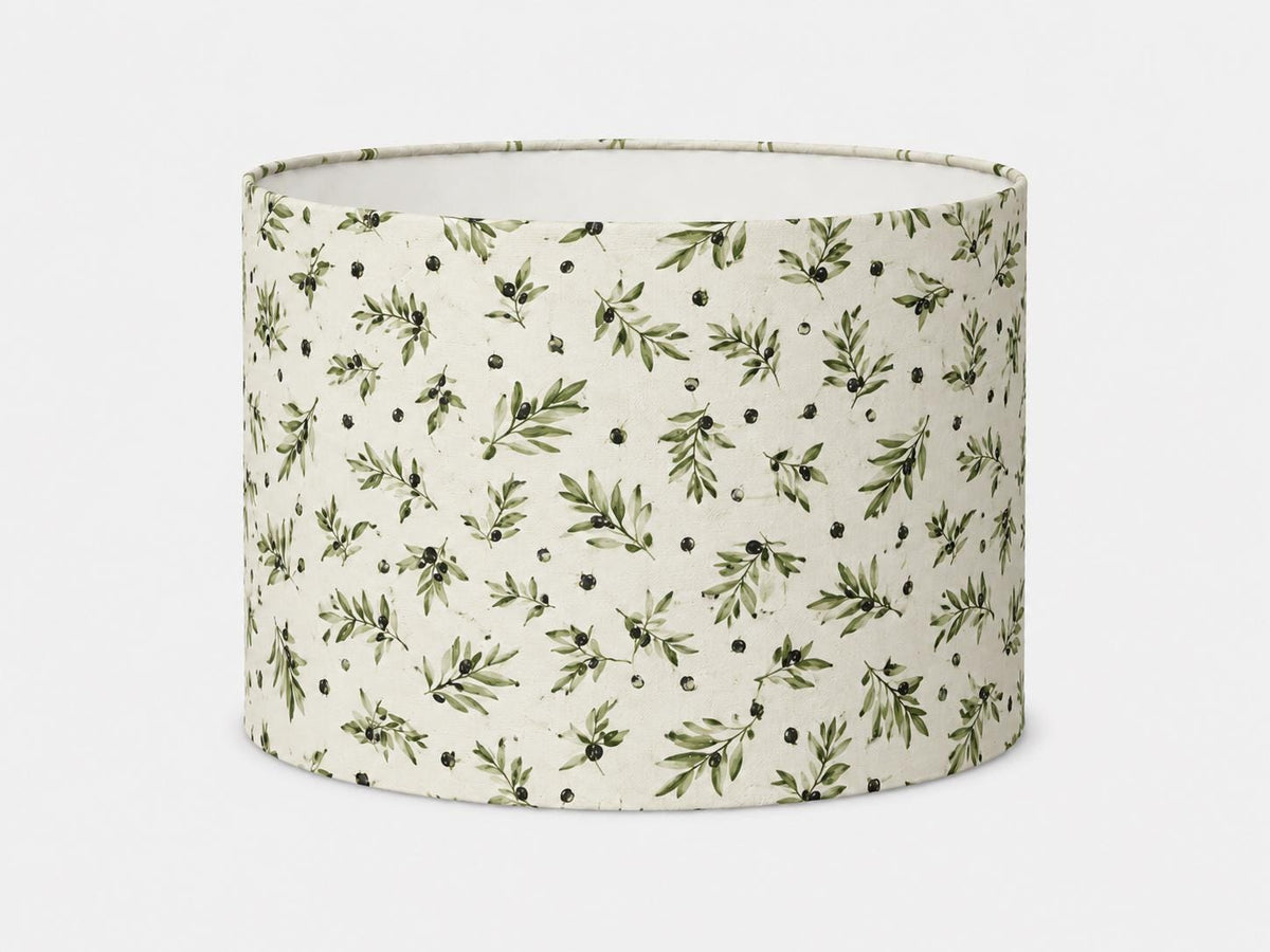 Olive Branch Provençal Lampshade – Made in Italy – image 1