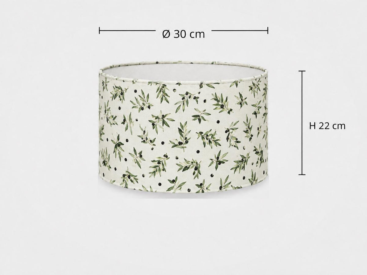 Olive Branch Provençal Lampshade – Made in Italy – image 4