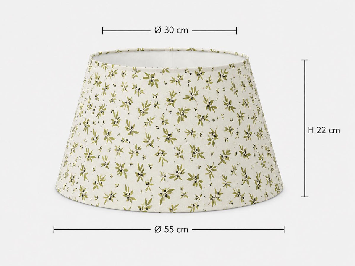 Olive Branch Provençal Lampshade – Made in Italy – image 14