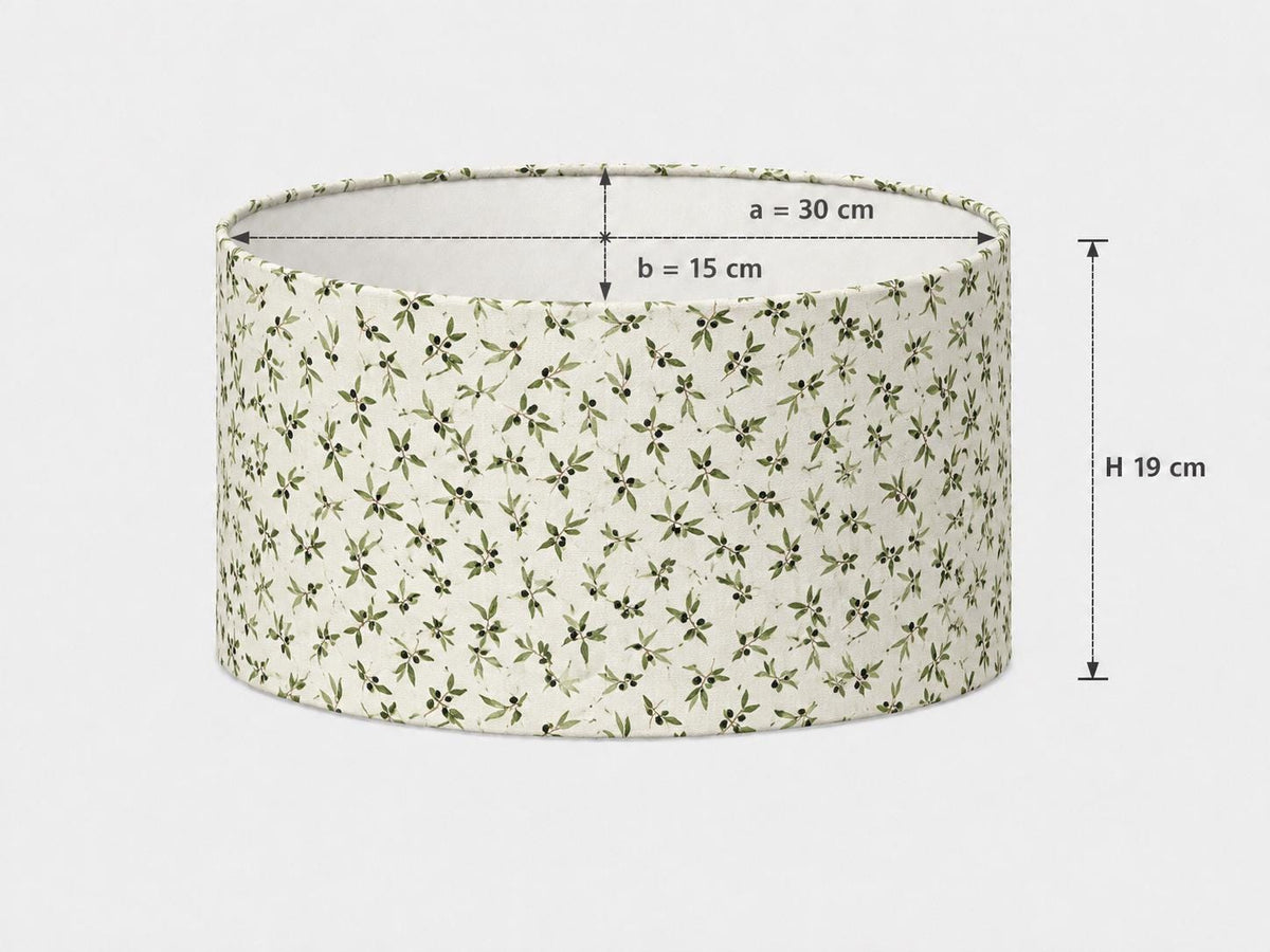 Olive Branch Provençal Lampshade – Made in Italy – image 8