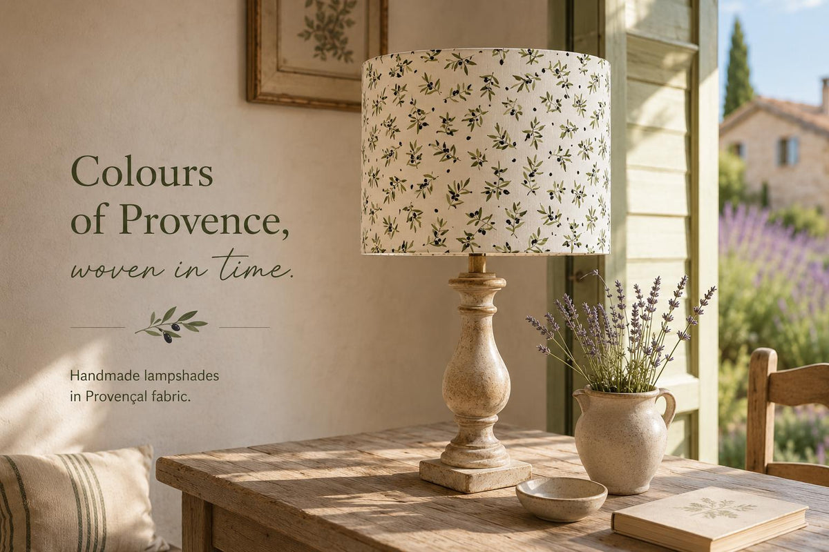 Olive Branch Provençal Lampshade – Made in Italy – image 9