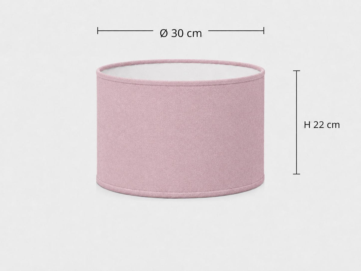 1950s Retro Pink Lampshade | Handmade in Italy – image 4