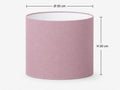 1950s Retro Pink Lampshade | Handmade in Italy – image 2