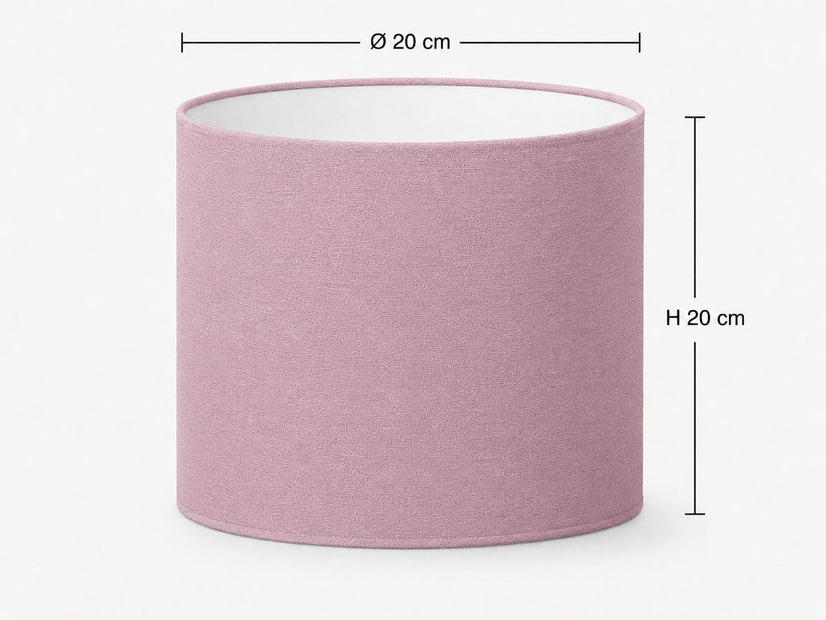 1950s Retro Pink Lampshade | Handmade in Italy – image 2