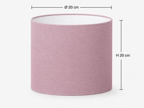 1950s Retro Pink Lampshade | Handmade in Italy – image 2