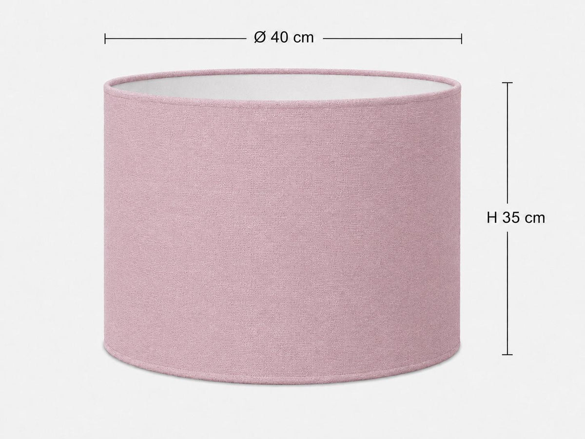1950s Retro Pink Lampshade | Handmade in Italy – image 6