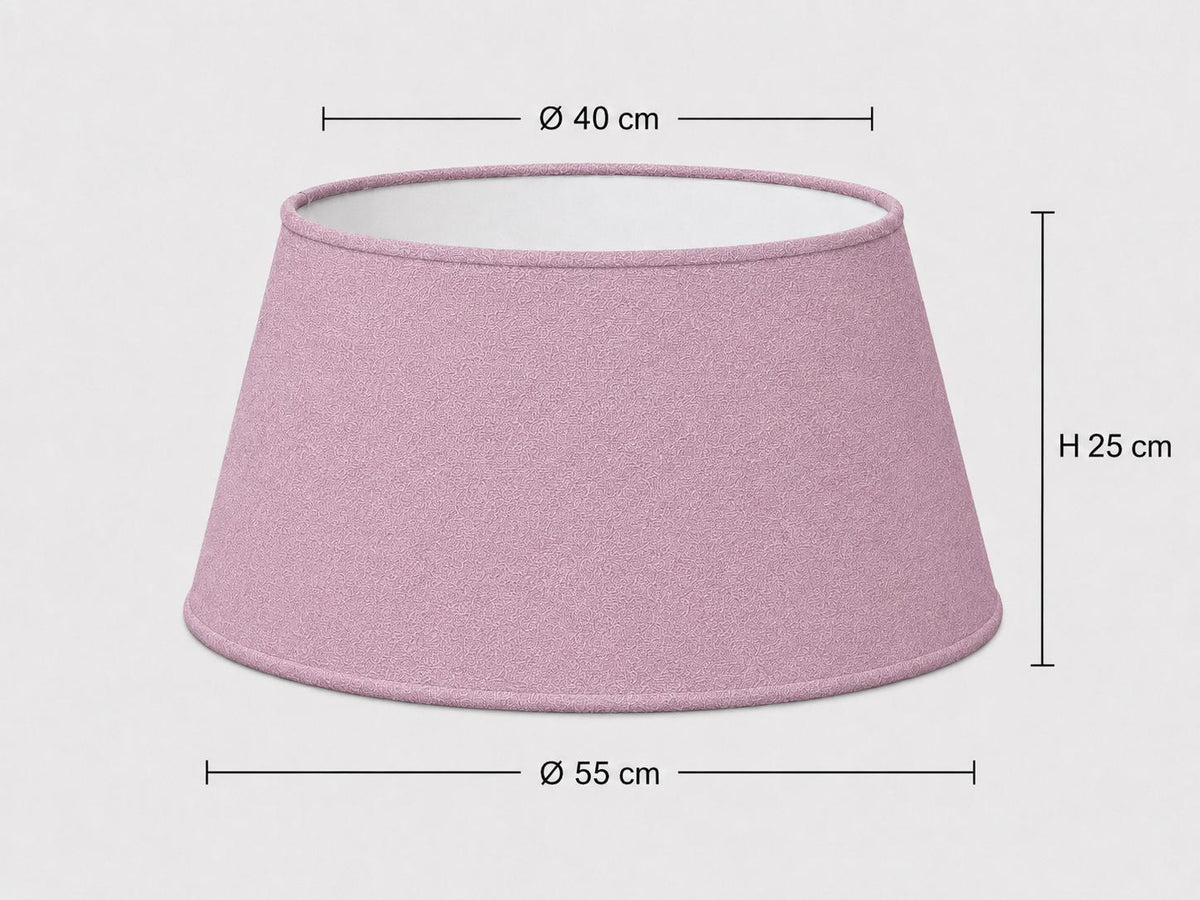 1950s Retro Pink Lampshade | Handmade in Italy – image 15