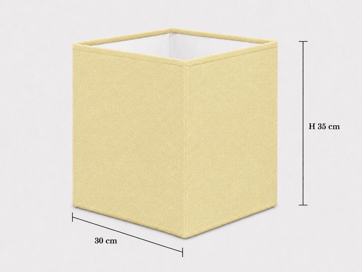 1950s Pastel Pale Yellow Lampshade | 1950s Retro Style | Handmade in Italy – image 11