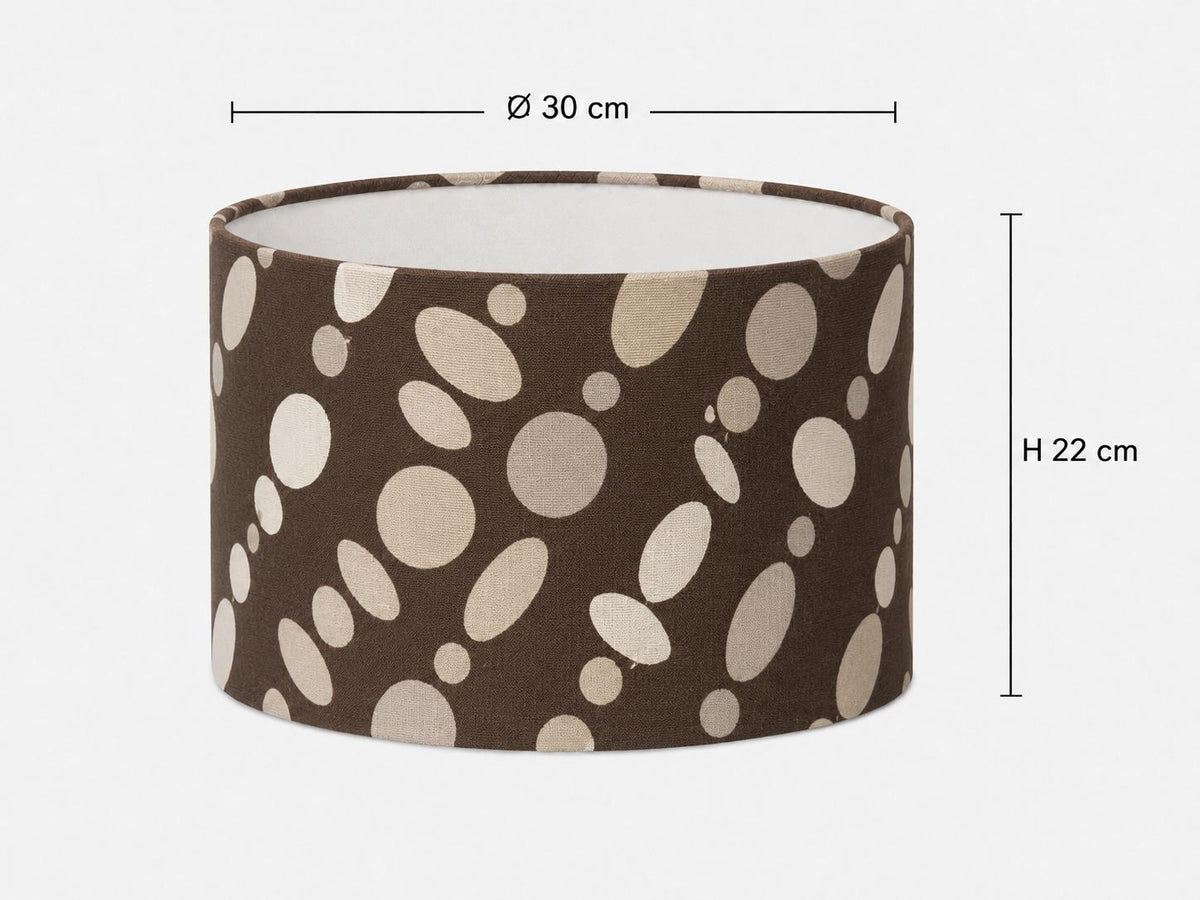 1970s Luxury Sheer Retro Lampshade, Couture-Inspired / Handmade in Italy – image 4