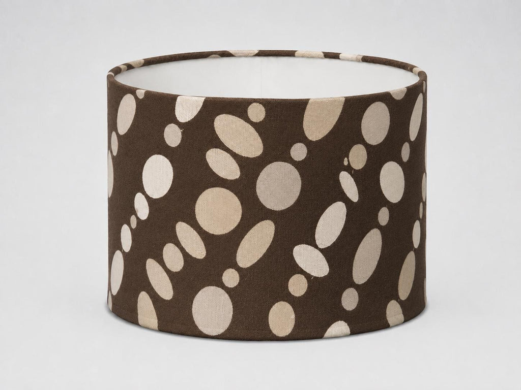 1970s Luxury Sheer Retro Lampshade, Couture-Inspired / Handmade in Italy – image 1