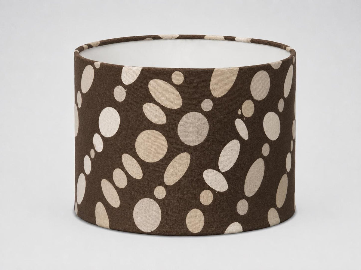 1970s Luxury Sheer Retro Lampshade, Couture-Inspired / Handmade in Italy – image 1