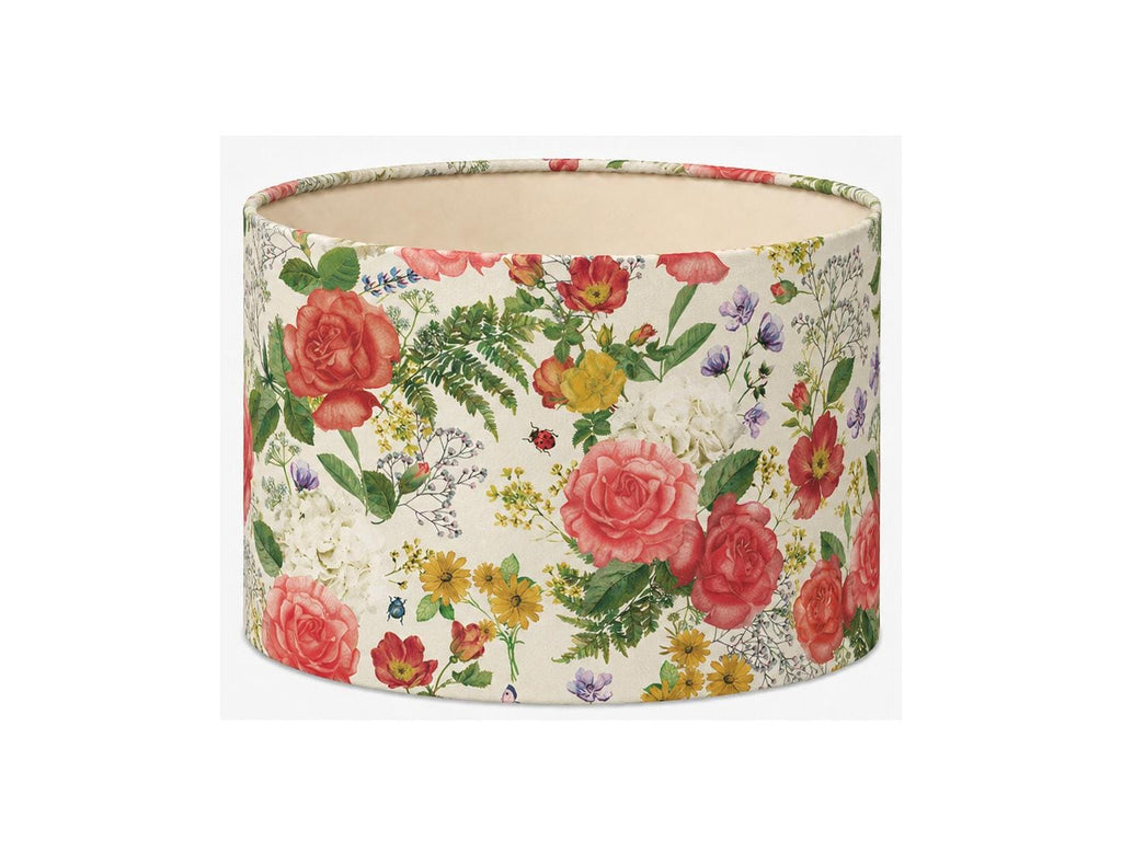 Vintage rose garden handmade UV-resistant lampshade