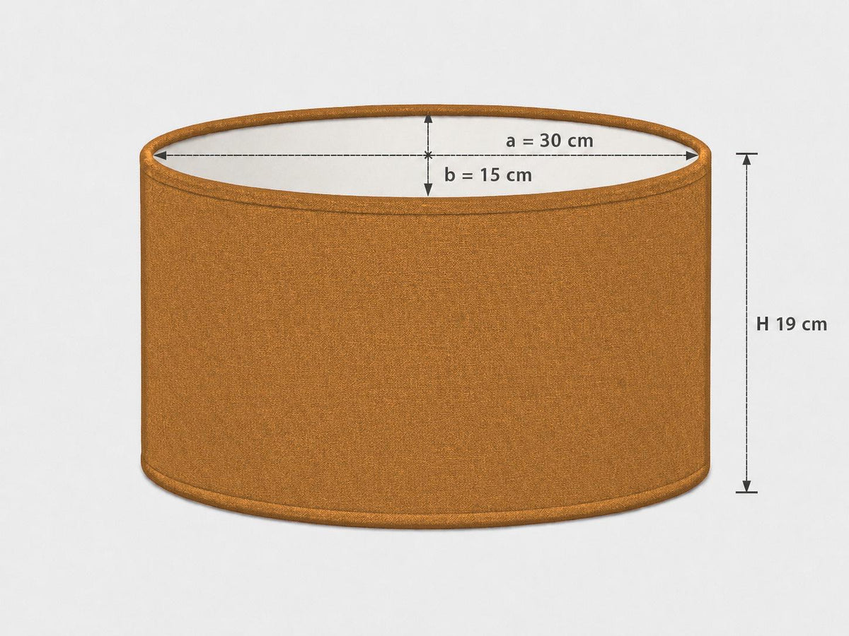 Ochre Lampshade | UV-Resistant Fabric | Handmade in Italy – image 7