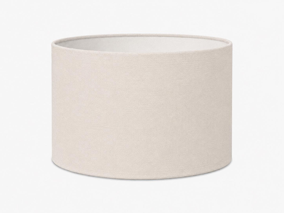 Ivory Textured Lampshade – UV-Resistant Fabric – image 1