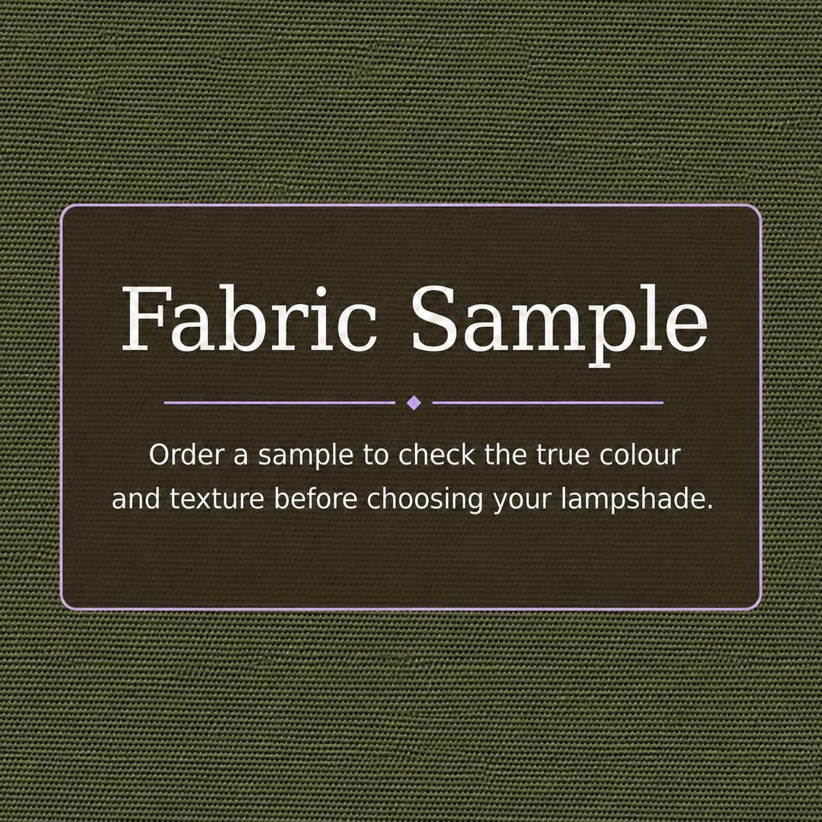 UV-Resistant Olive Green Tapered Lampshade / Handmade in Italy – image 14