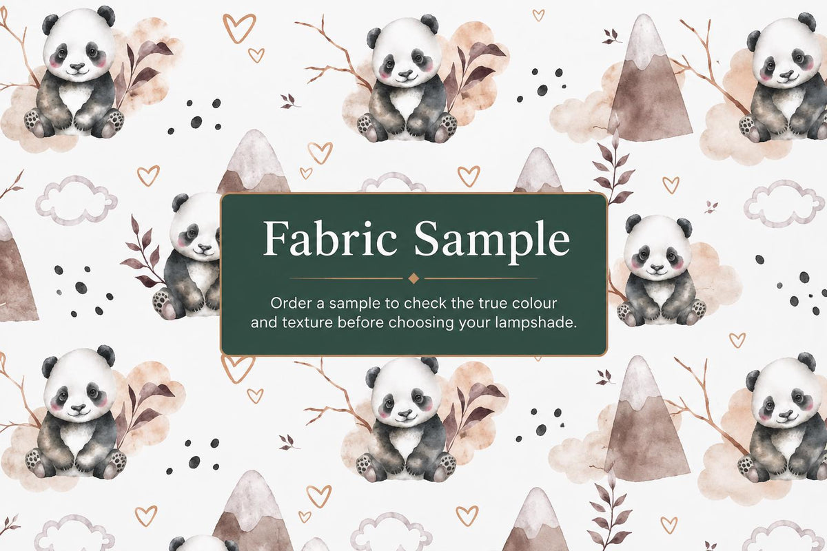Panda Nursery Lampshade – Handmade in Italy – image 14