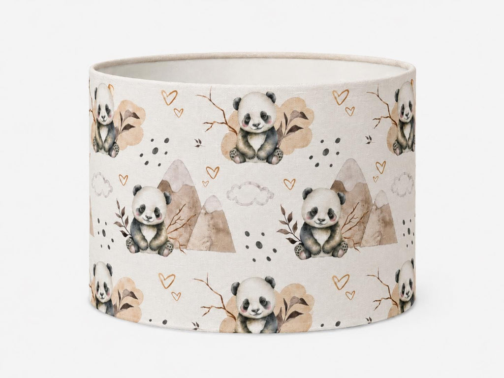 Panda Nursery Lampshade – Handmade in Italy – image 1