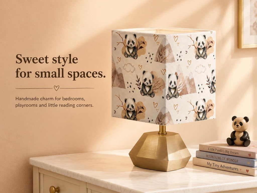 Panda Nursery Lampshade – Handmade in Italy – image 9