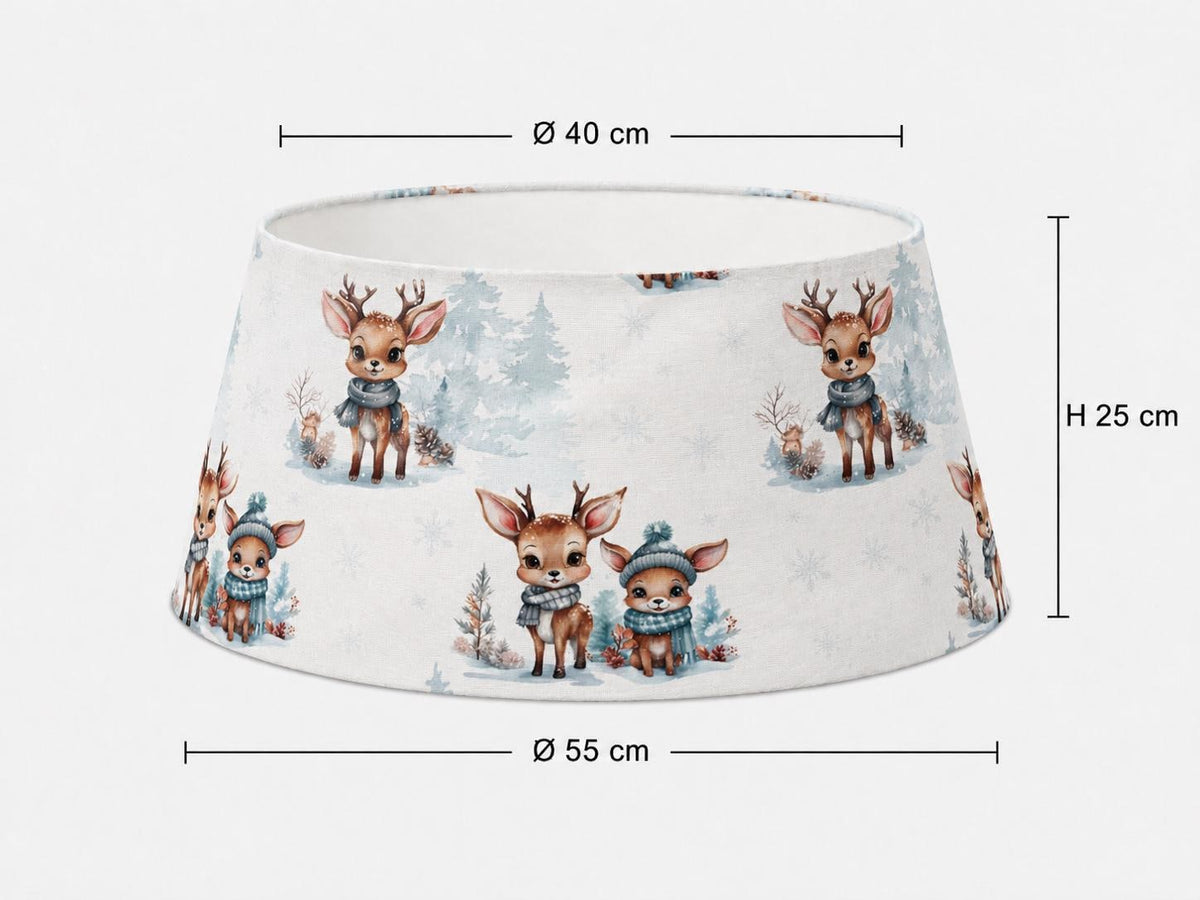 Woodland Deer Children’s Lampshade – Made in Italy – image 13