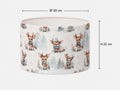 Woodland Deer Children’s Lampshade – Made in Italy – image 2