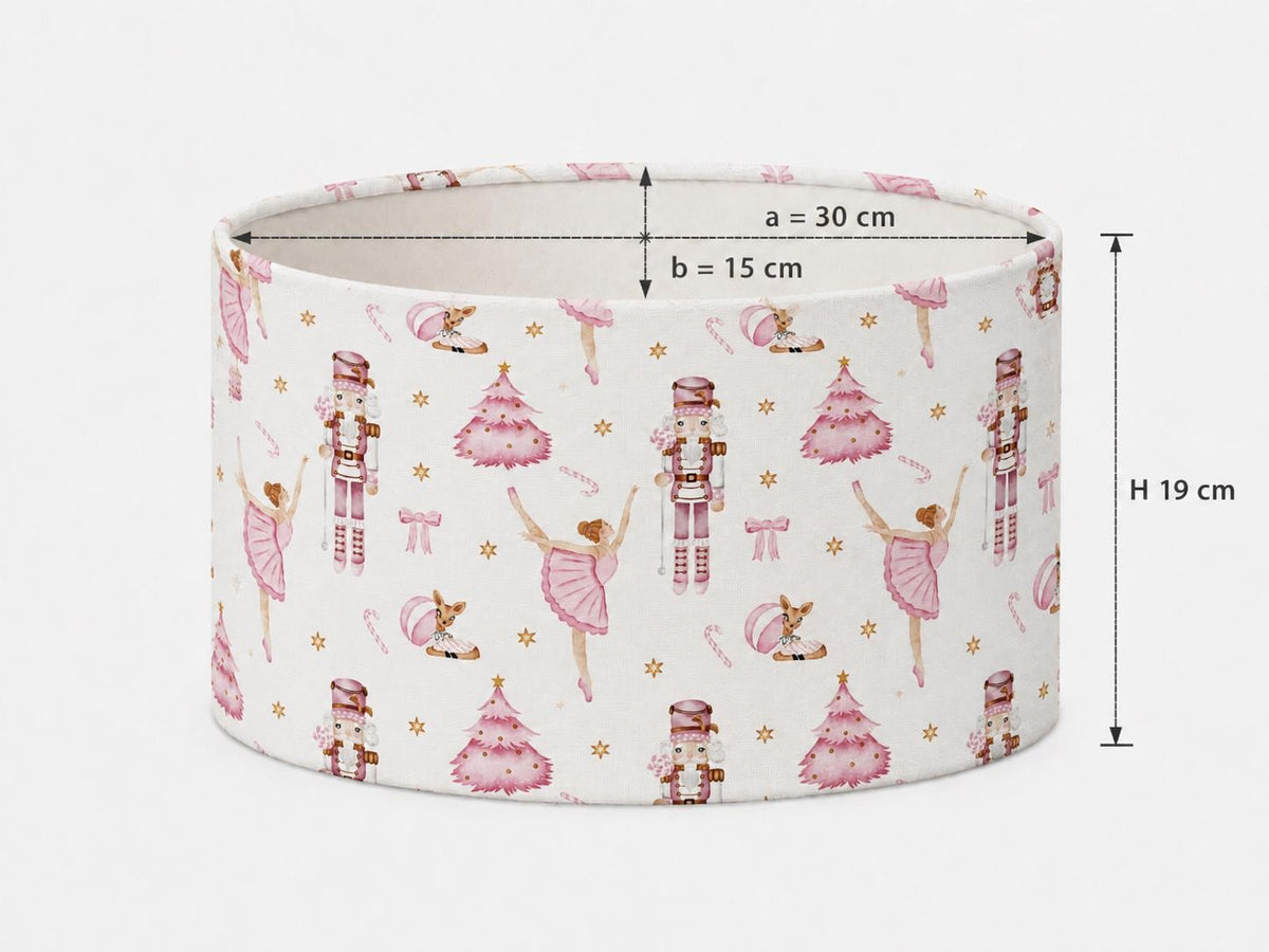 Pink Nutcracker Ballet Kids’ Lampshade – Made in Italy – image 7