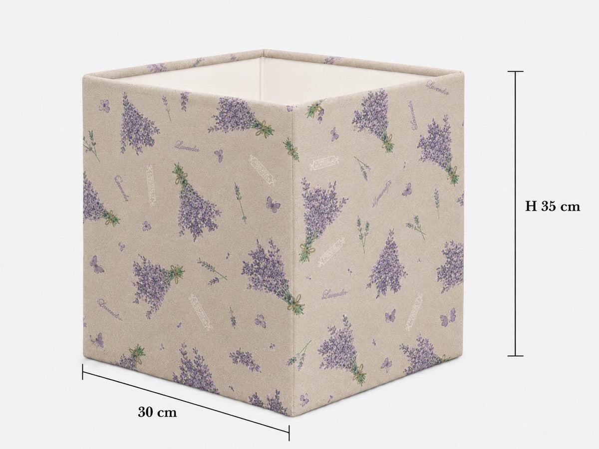 Handmade Lavender Provençal Country Lampshade – Made in Italy – image 9
