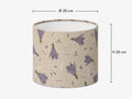 Handmade Lavender Provençal Country Lampshade – Made in Italy – image 2