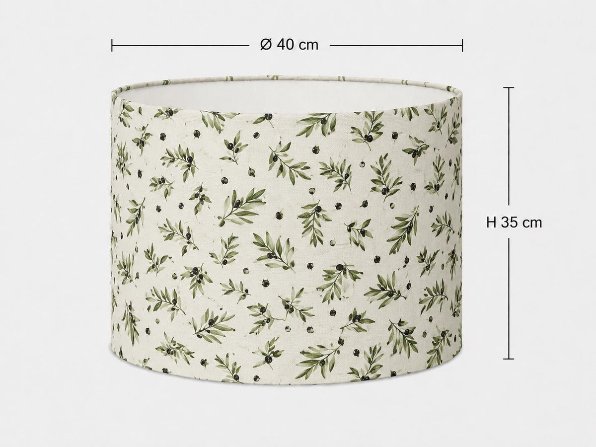 Olive Branch Provençal Lampshade – Made in Italy – image 6