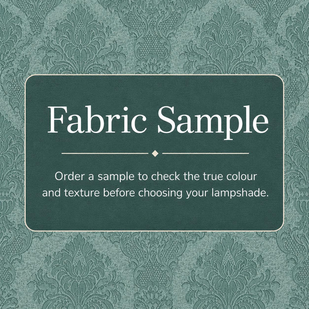 Limited Edition Vintage Damask Silk Lampshade – Sage Green Luxury Lighting - Handmade in Italy – image 15