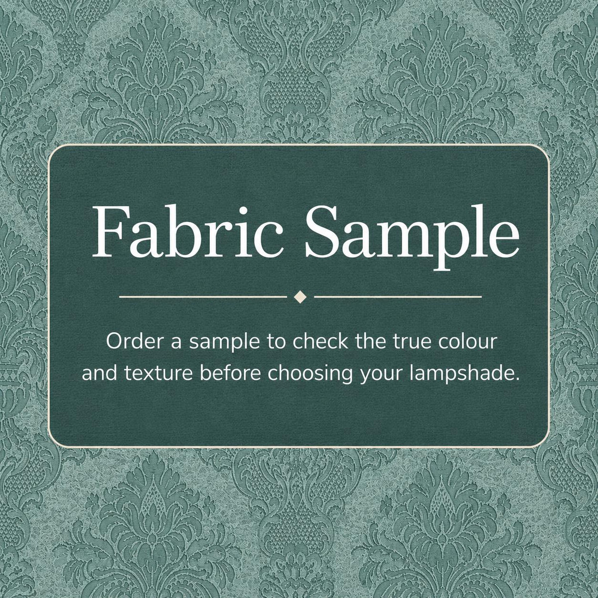 Limited Edition Vintage Damask Silk Lampshade – Sage Green Luxury Lighting - Handmade in Italy – image 15